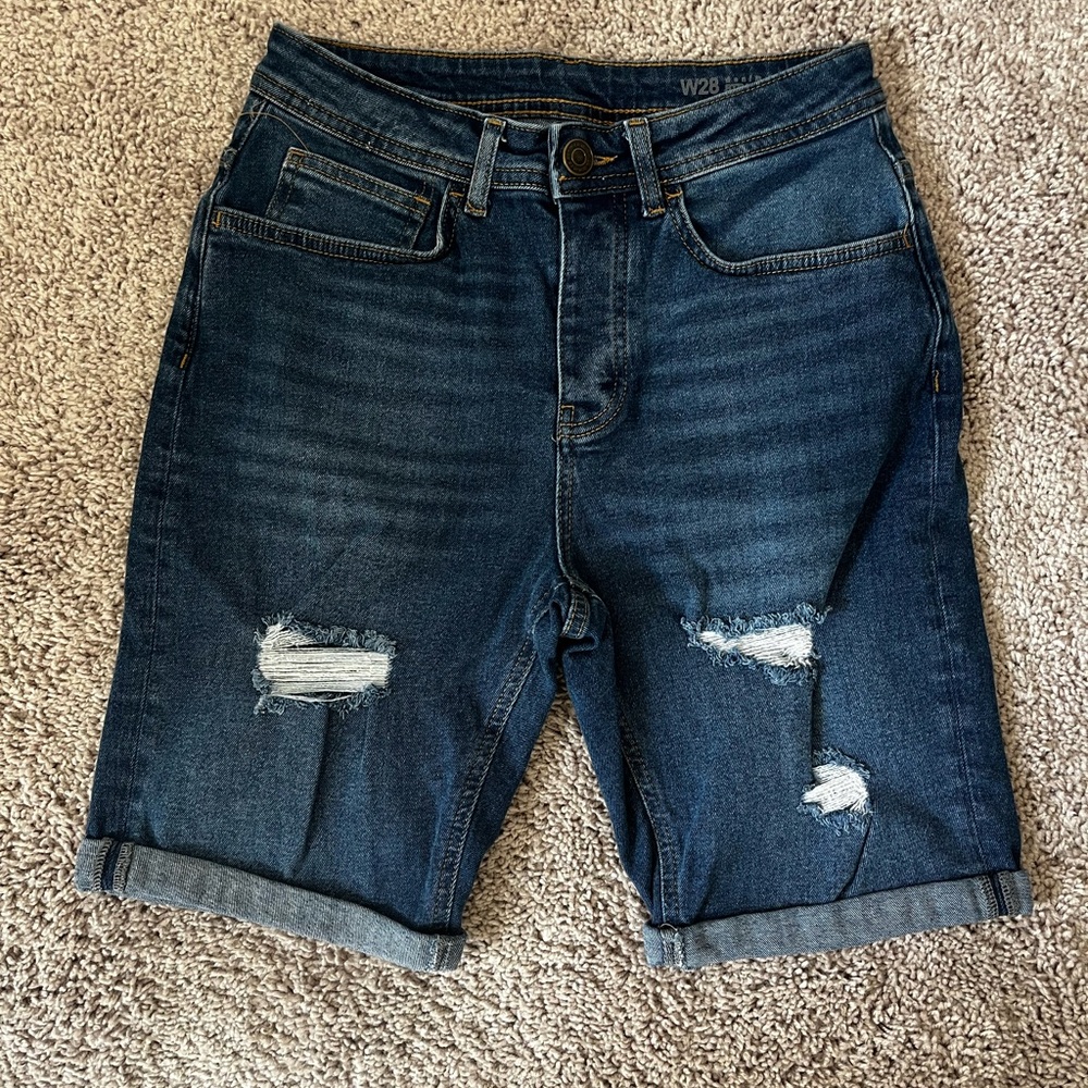 Denim&Co Blue Straight Jeans W28